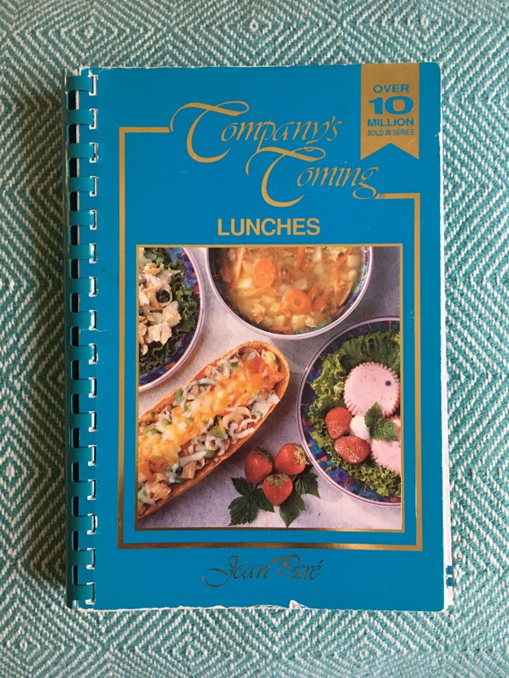 Vintage Company's Coming: Lunches by Jean Paré Coil Bound, 1992 🥣